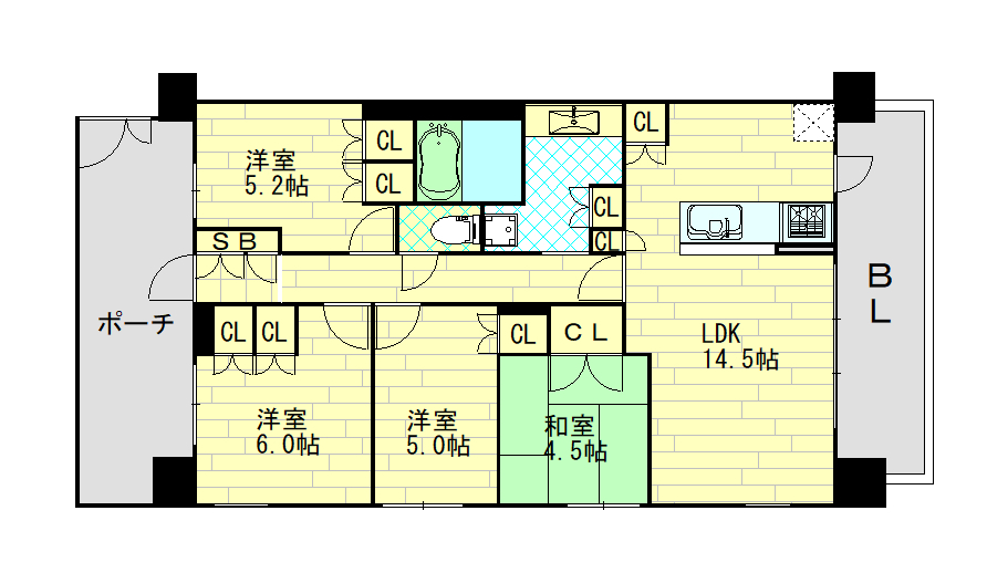 「ブランズシティ天神橋筋六丁目」5,780万円